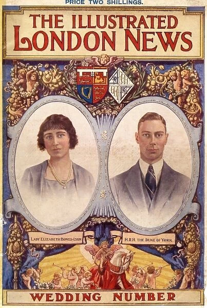 Royal Wedding 1923 - ILN front cover