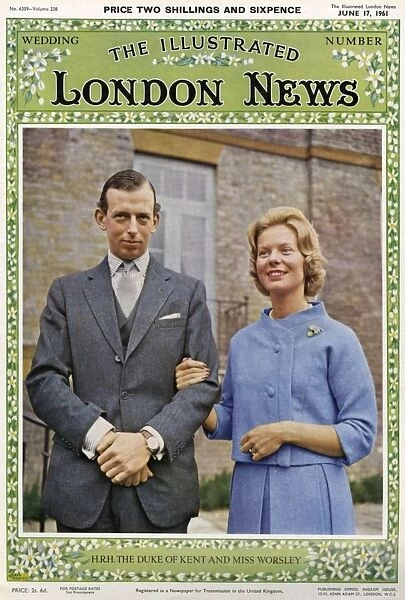 Royal Wedding 1961 - ILN front cover