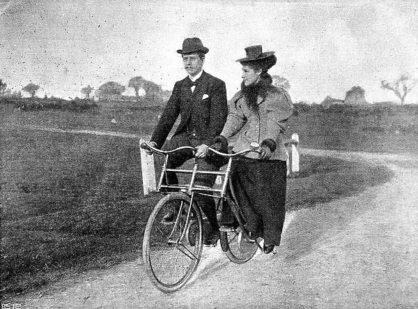 A Rudge-Whitworth Sociable Bicycle, 1896