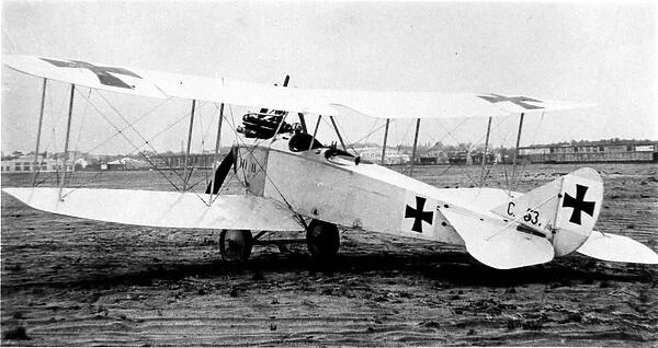 Rumpler CI two-seat reconnaissance German biplane