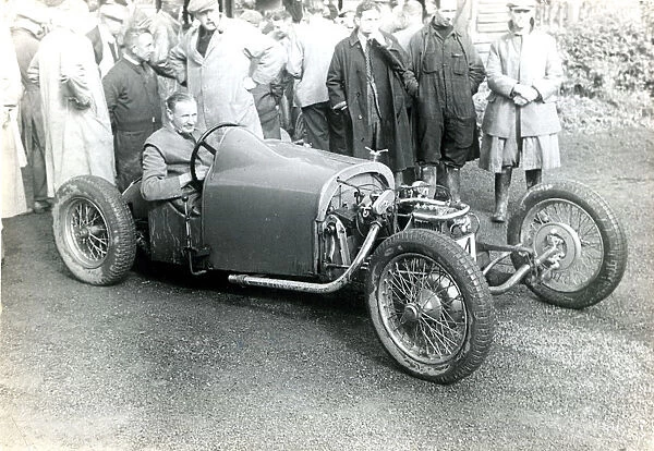 Rupert Instone in his GN Martyr Motor Racing Car