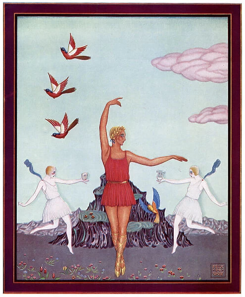 Russian ballet, Stravinsky Apollo Musagetes, Felix de Gray