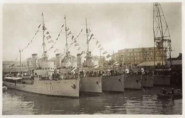 Six Russian destroyers, WW1