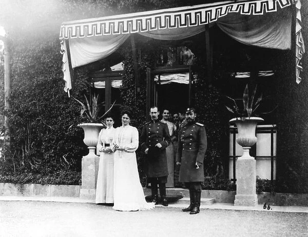 Russian Royalty - Tsar Nicholas II with Family