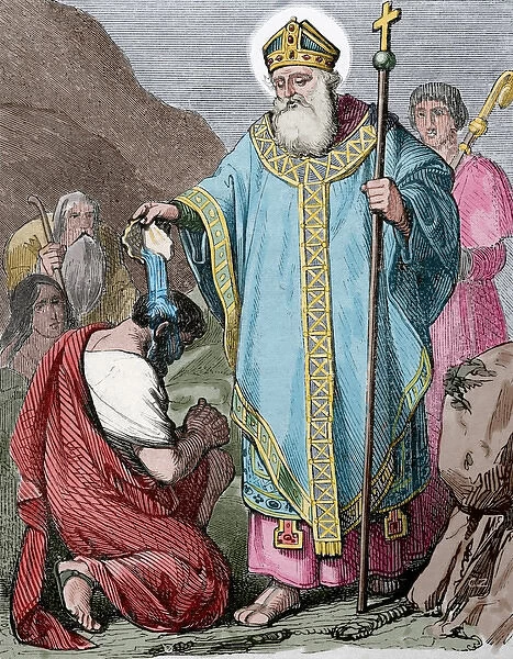 Saint Martial was the first bishop of Limoges in todays Fra
