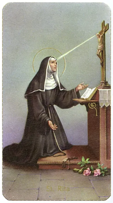 Framed Print : Saint Rita Praying Print - 1377-1447 Italian Nun and Saint Framed Print : Saint Rita Praying Print - 1377-1447 Italian Nun and Saint