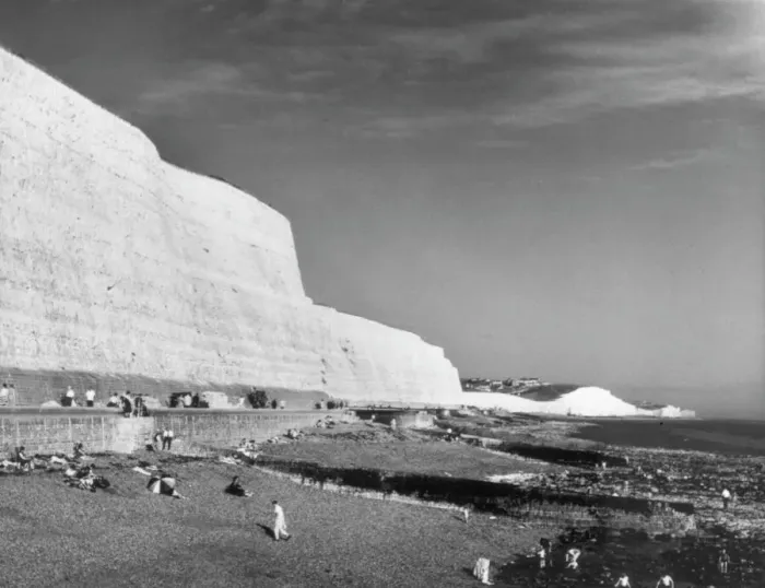Framed Print : Saltdean Chalk Cliffs Print Framed Print : Saltdean Chalk Cliffs Print