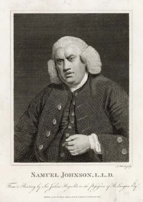 Framed Print : Print of Samuel Johnson Framed Print : Print of Samuel Johnson