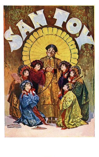 San Toy, musical comedy, first performed at Dalys Theatre, London, in 1899