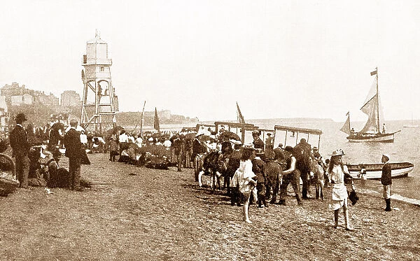 The Sands, Dovercourt early 1900's