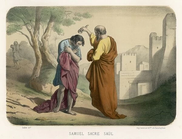 Saul Anointed by Samuel