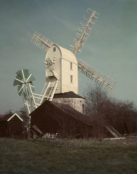 Saxtead Green Post Windmill, Suffolk