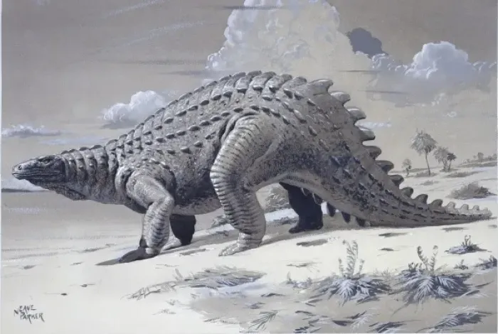 Framed Print : Scelidosaurus Print Framed Print : Scelidosaurus Print