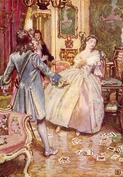 Scene from the opera, Il Trovatore, by Giuseppe Verdi