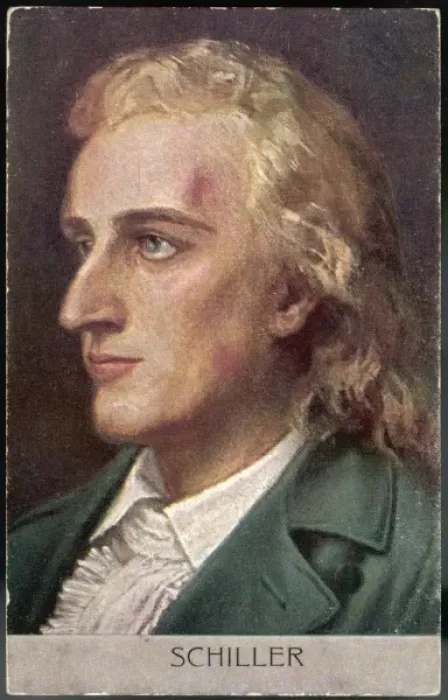 Framed Print : Schiller Print - Portrait of Johann Christoph Friedrich Framed Print : Schiller Print - Portrait of Johann Christoph Friedrich