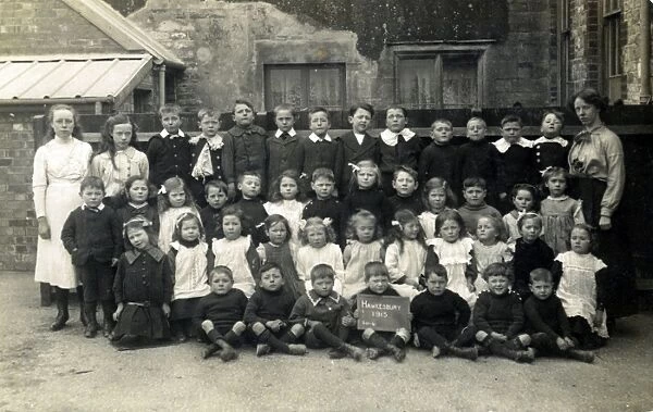 School Photograph, Hawkesbury Upton, Bristol County