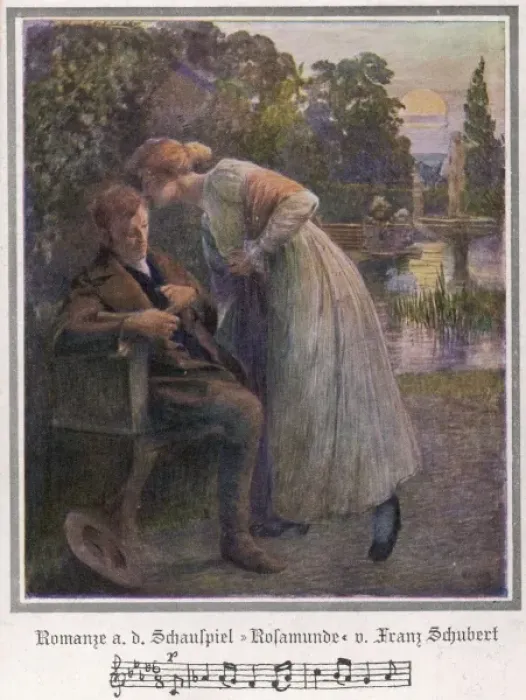 Framed Print : Schubert's Rosamunde Print Framed Print : Schubert's Rosamunde Print