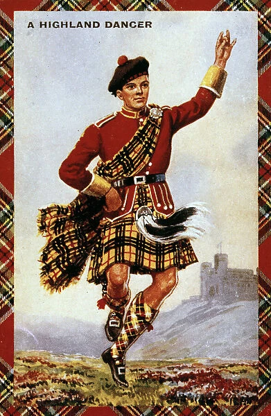 Scottish highland dancer