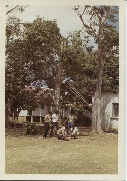 Scouts on a course, Mauritius