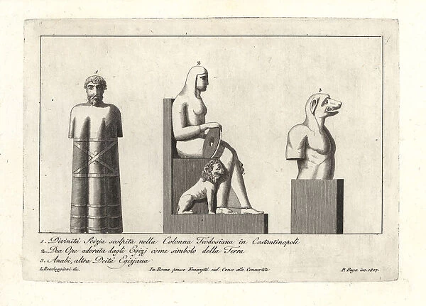 Scythian and Egyptian gods