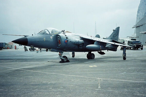 Sea Harrier FRS. 1 at RAF Gibraltar