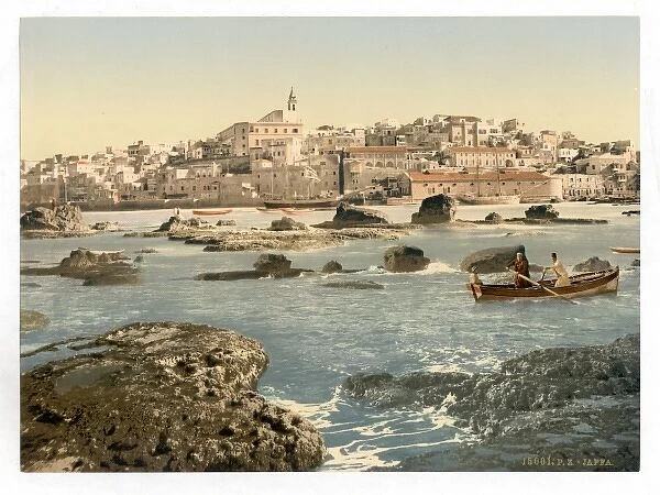 From the sea, Jaffa, Holy Land, (i. e. Israel)