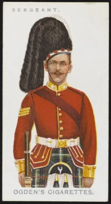 Framed Print : Seaforth Highlanders Sergeant Print Framed Print : Seaforth Highlanders Sergeant Print