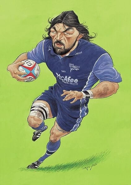 Sebastien Chabal - French rugby player