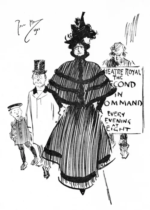 Framed Print : Print of The Second in Command, 1901 Framed Print : Print of The Second in Command, 1901