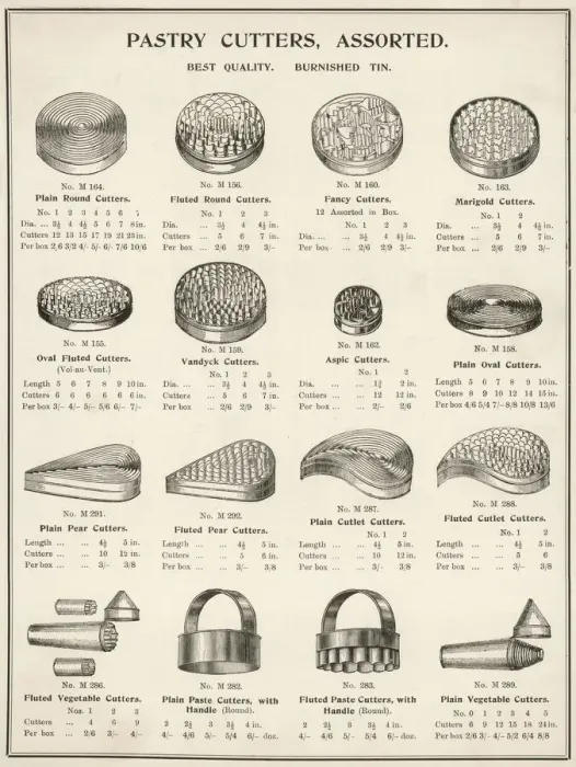 Framed Print : A Selection of Assorted Pastry Cutters Print Framed Print : A Selection of Assorted Pastry Cutters Print