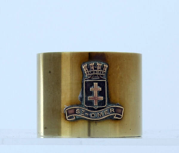 Serviette ring with the Coat of Arms of St-Omer
