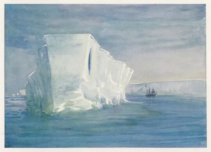 Framed Print : Shackleton's Iceberg Print