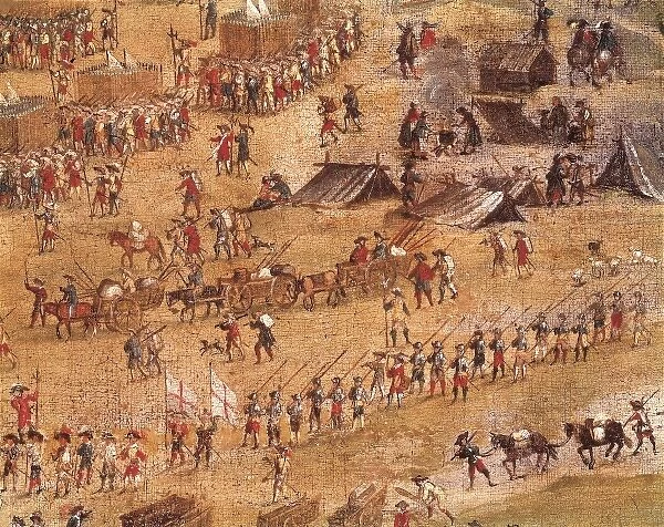 Siege of La Rochelle. From 10th January 1627