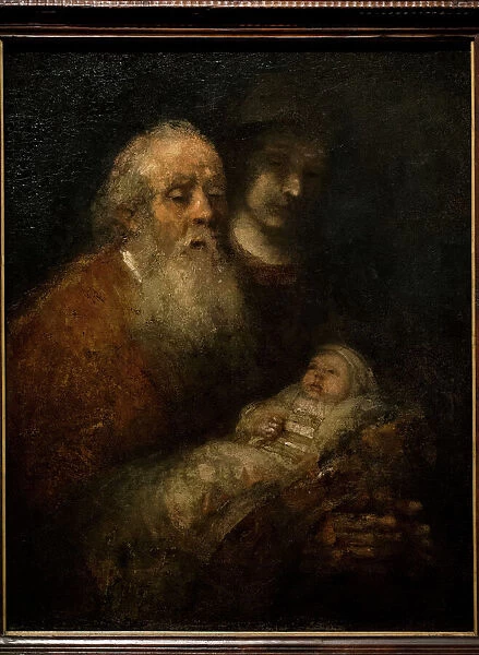 Simeon in the Temple, c. 1668-1669, by Rembrandt