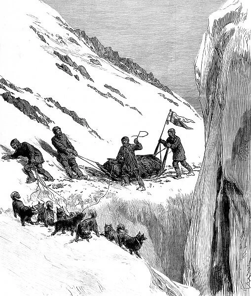 Sledging Party on the British Arctic Expedition, 1875-1876