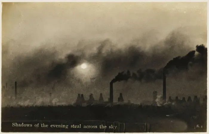 Framed Print : Early 20th-century Print: Smoke of the Potteries Framed Print : Early 20th-century Print: Smoke of the Potteries