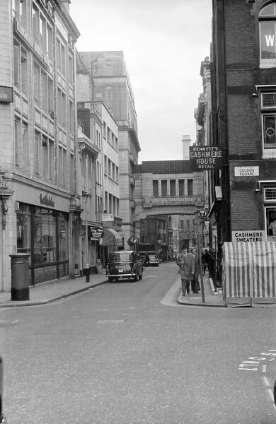Soho, London - Golden Square and Lower James Street W1