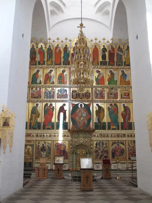 Framed Print : Solovetsky Monastery Transfiguration Cathedral Print, Russia