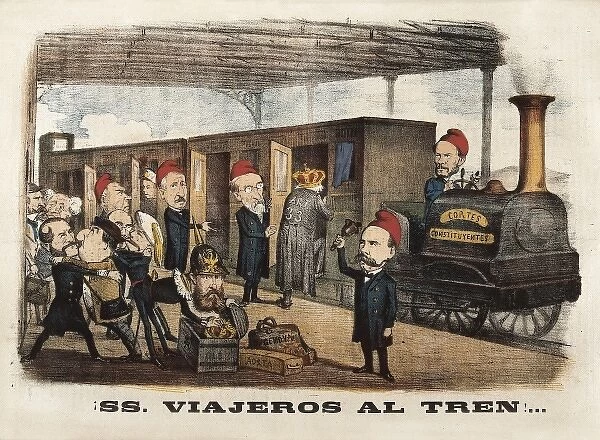 Spain (1868). Glorious Revolution. SS. Viajeros