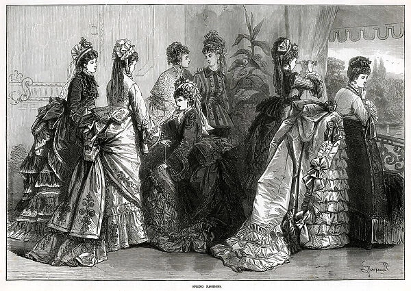 Spring fashions 1873