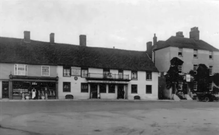 Framed Print : The Square, Lenham Print, 1910s Framed Print : The Square, Lenham Print, 1910s