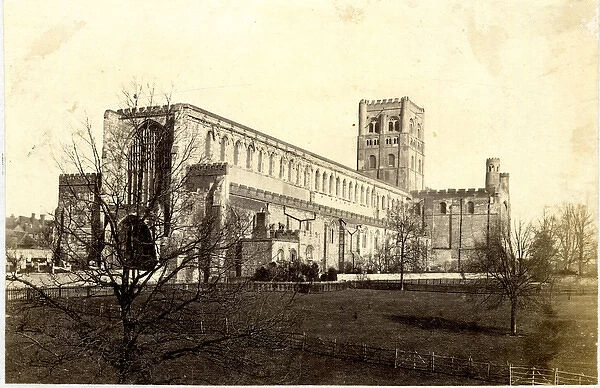 St. Albans Abbey, west front, St Albans, Hertfordshire