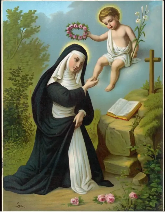Framed Print : Luminous Print of St Rosa De Lima Framed Print : Luminous Print of St Rosa De Lima