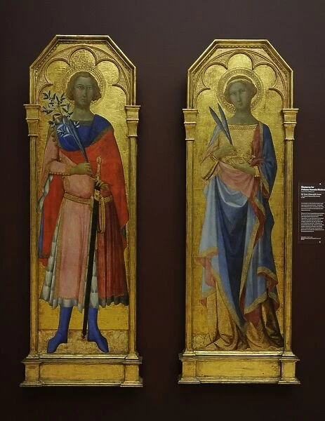 St. Victor and St. Corona, c. 1350, by Master for Palazzo Ven