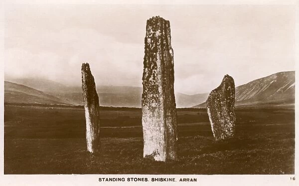 Standing Stones at Machrie Moor, Shiskine, Arran, Scotland