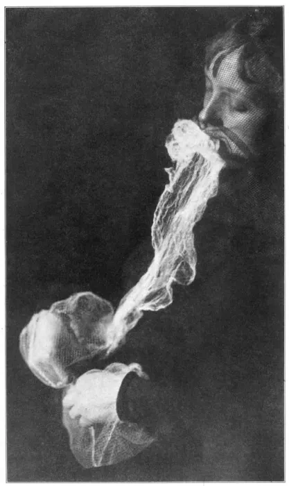 Framed Print : Stanislawa P. Produces Ectoplasm in Munchen Print, 1930s