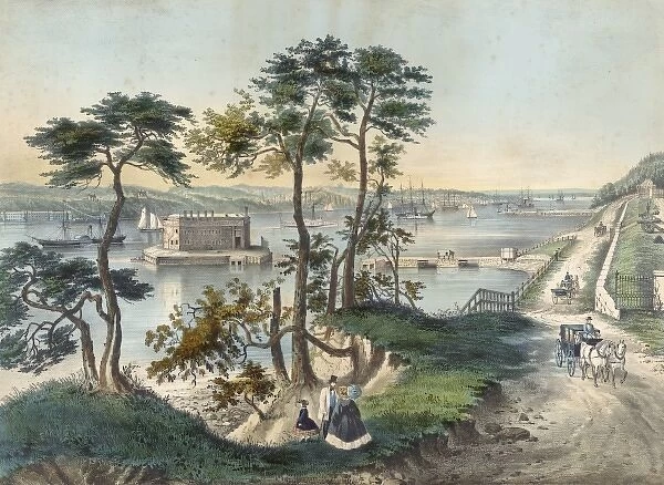 Staten Island and the Narrows: from Fort Hamilton