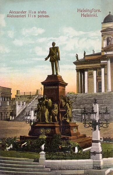 Statue of Alexander II - Helsinki, Finland