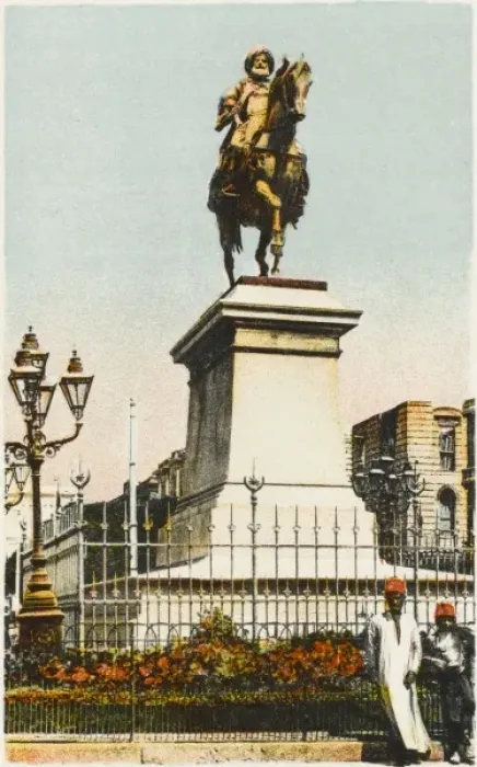 Framed Print : Print of the Statue of Muhammad Ali in Cairo, Egypt Framed Print : Print of the Statue of Muhammad Ali in Cairo, Egypt