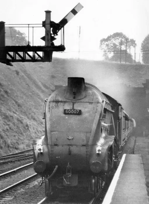 Framed Print : Steam Locomotive Sir Nigel Gresley Print circa 1960s Framed Print : Steam Locomotive Sir Nigel Gresley Print circa 1960s